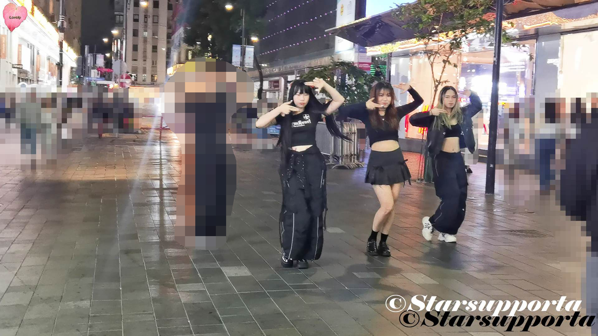 20251113 KPOP dance @ 香港銅鑼灣H&M對出